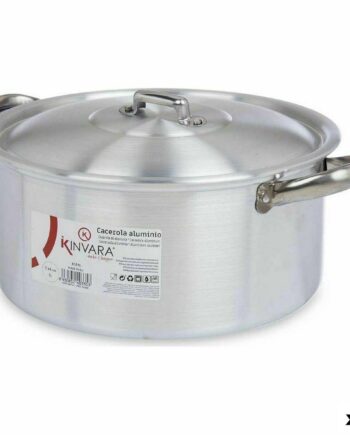 Gryde Med Låg Kinvara Sølvfarvet Stegegryde Stk