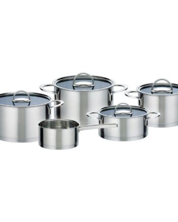 Grydesæt Gsw Komplet Køkkengrejssæt Rustfrit Look