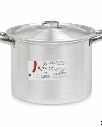 Kinvara Gryde Med Låg Sølvfarvet Aluminium   Sæt