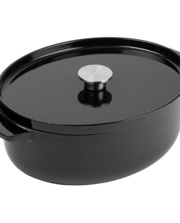 Kitchenaid Støbejernsgryde Oval Liter Onyx Black