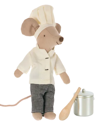 Kokkemus Ske Gryde Storebrormus 12cm Maileg