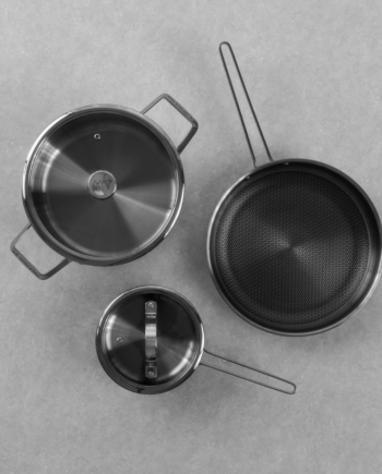 Kroma Sæt Gryde Kasserolle Stegepande