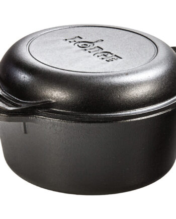 Lodge Dobbelt Støbejernsgryde Liter