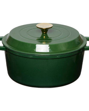 Mareld Støbejernsgryde Liter Mørkegrøn