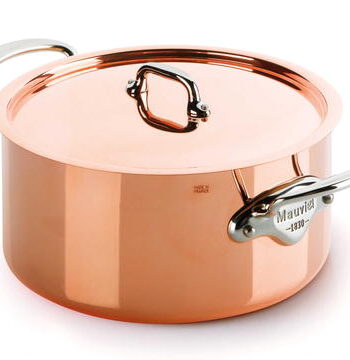 Mauviel Kobber Gryde Med Låg