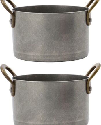 Mini Gryder Pak Nicolas Vah Presentation ø10 Rustfrit Stål Med Messinghåndtag