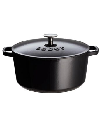 Sabor ø24 Sort Støbejernsgryde