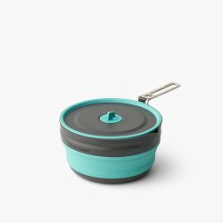 Sea Summit Frontier Collapsible Pouring Pot Aqua Sea Blue Gryde