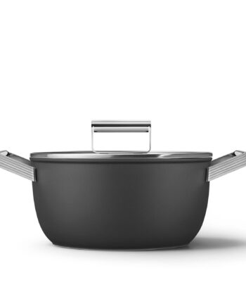Smeg Gryde ø24 Liter Sort