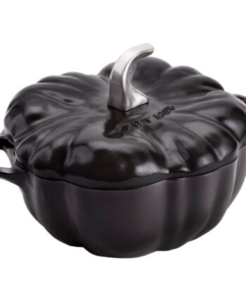 Staub Cocotte Græskar Støbejernsgryde Liter Sort