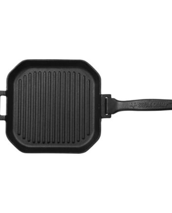 Steakchamp Støbejernsgrillepande Firkantet