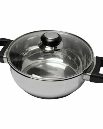 Stegegryde Baumalu Rustfrit Stål Med Glaslåg