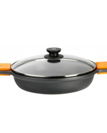 Stegegryde Med Glaslåg Bra A270540 Sort