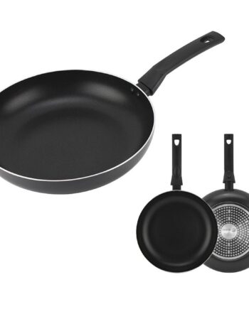 Stegepandesæt Fagor Iris Sort Dele