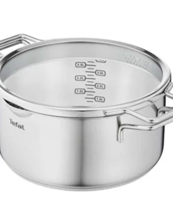 Tefal Nordica Gryde Med Glaslåg Liter H8524436