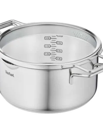 Tefal Nordica Gryde Med Glaslåg Liter H8524636