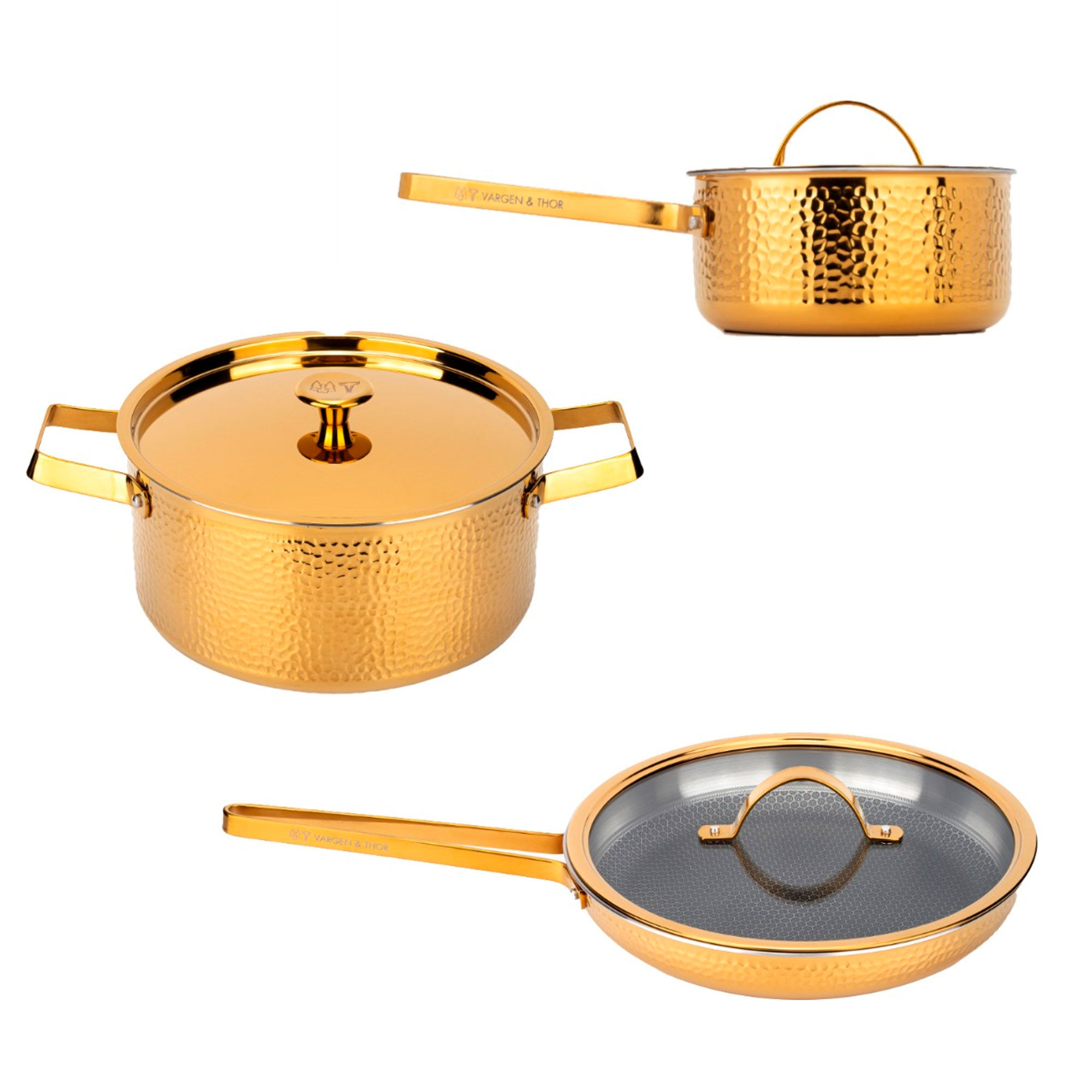 Vargen Thor Brassa Gryde Stegepandesæt Dele