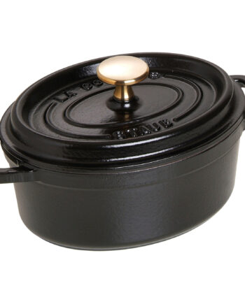 Staub Cocotte Oval Cocotte 17cm Liter Sort