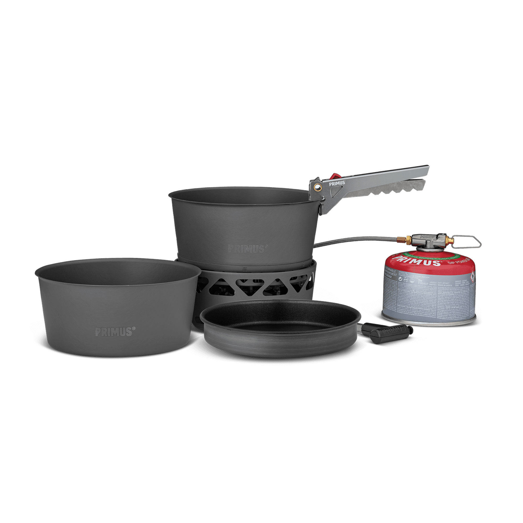 Primus Primetech Stove Set Stormkøkken Med Gryder Stegepande