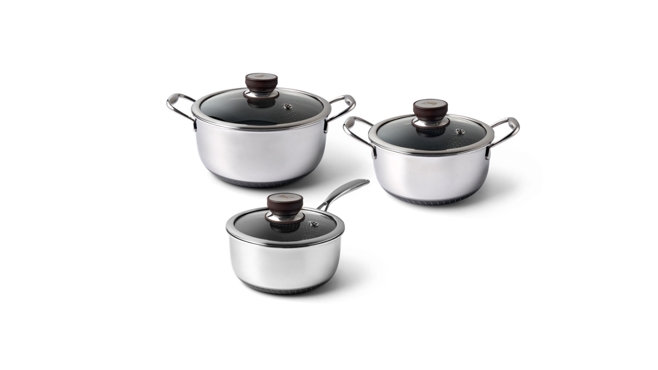 Fusion Non Stick Sæt Med Gryder