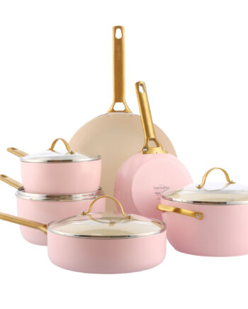 Greenpan Padova Gryde Pandesæt Dele Blush Pink