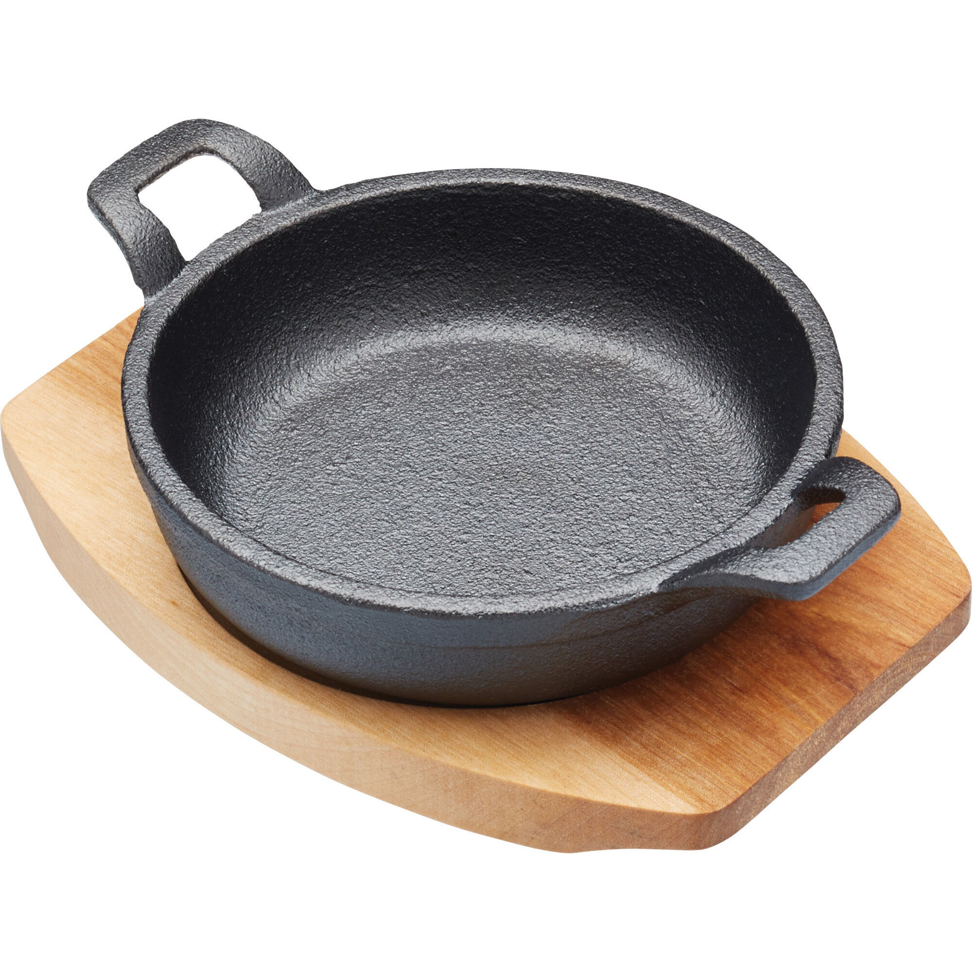Kitchencraft Mini Serverings Støbejernsform Sort