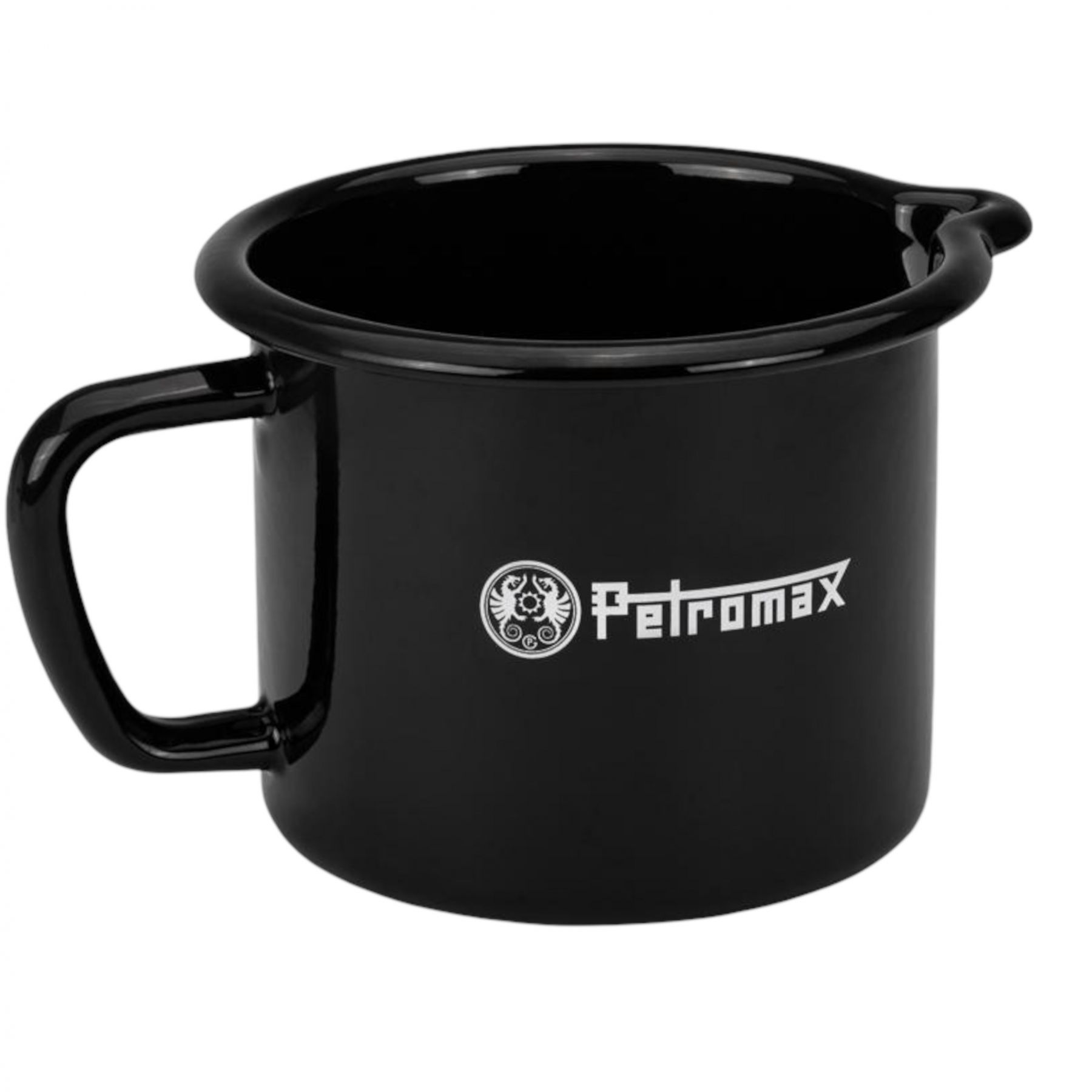 Petromax Enamel Milk Pot Black Gryde Sort