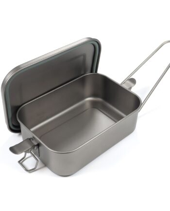 Premium Titanium Madkasse   Gryde Liter 100 Lækagesikker