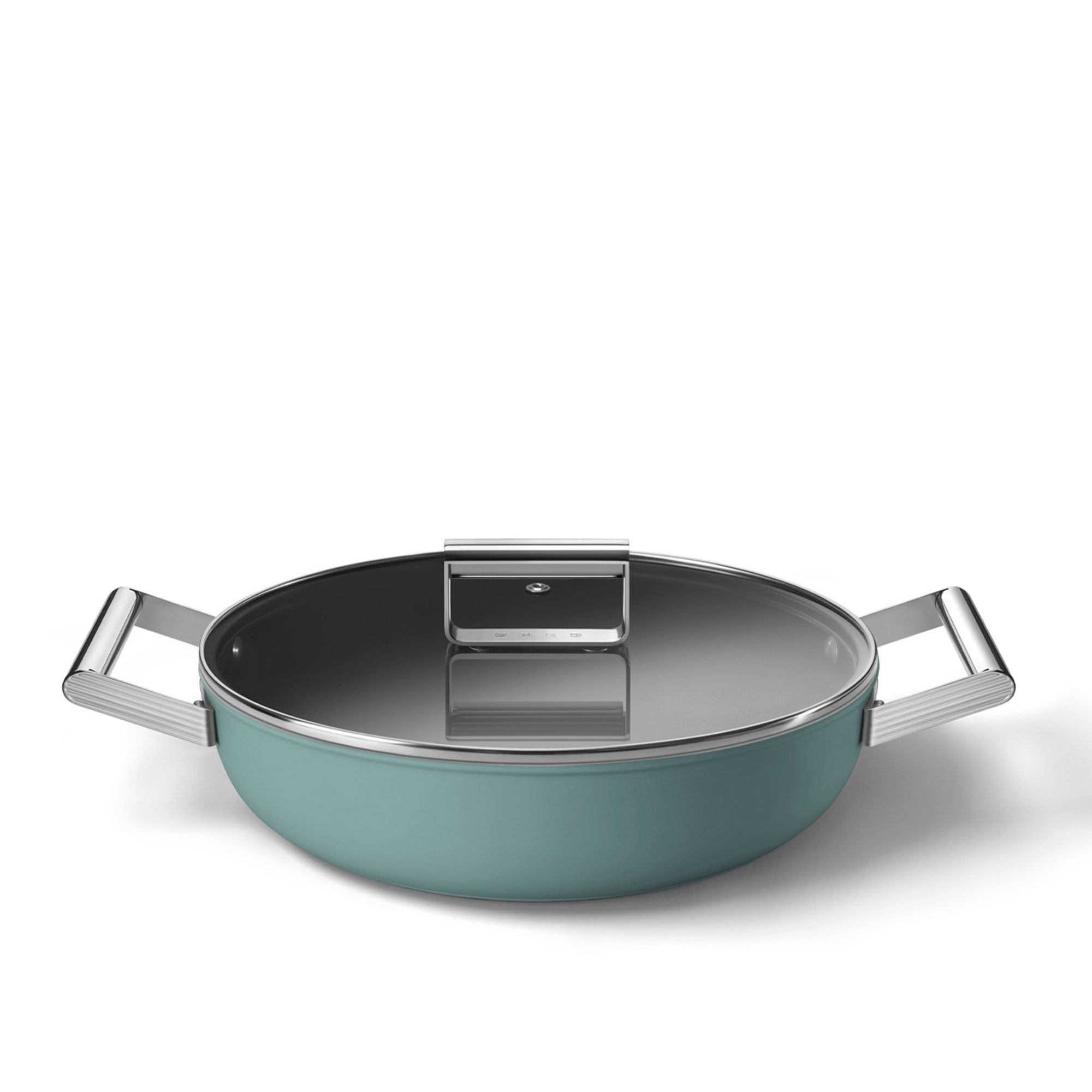 Smeg Sauterpande ø28 Smaragdgrøn