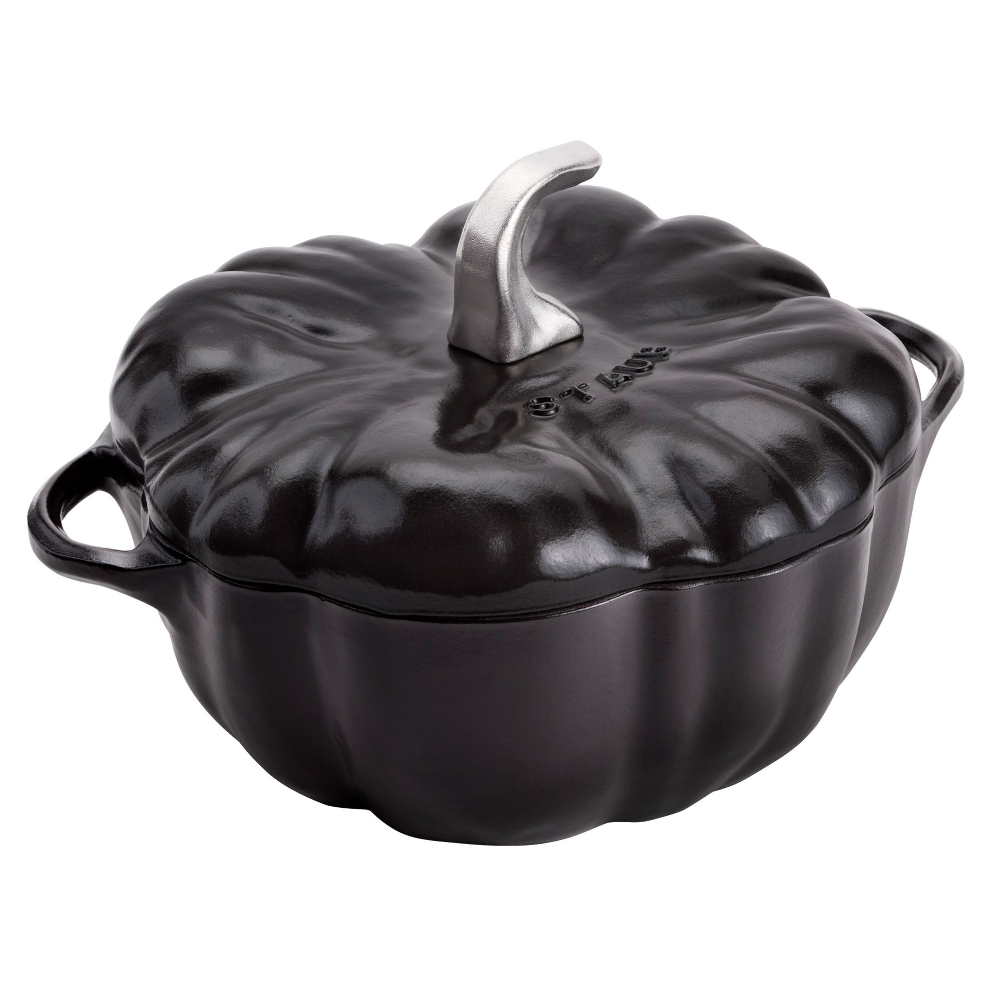 Staub Cocotte Græskar Støbejernsgryde Liter Sort