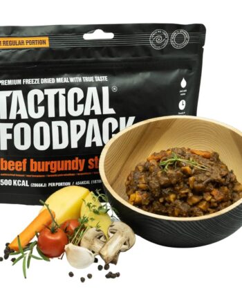 Frysetørret Mad Tactical Foodpack Oksekød Bourgogne Gryde