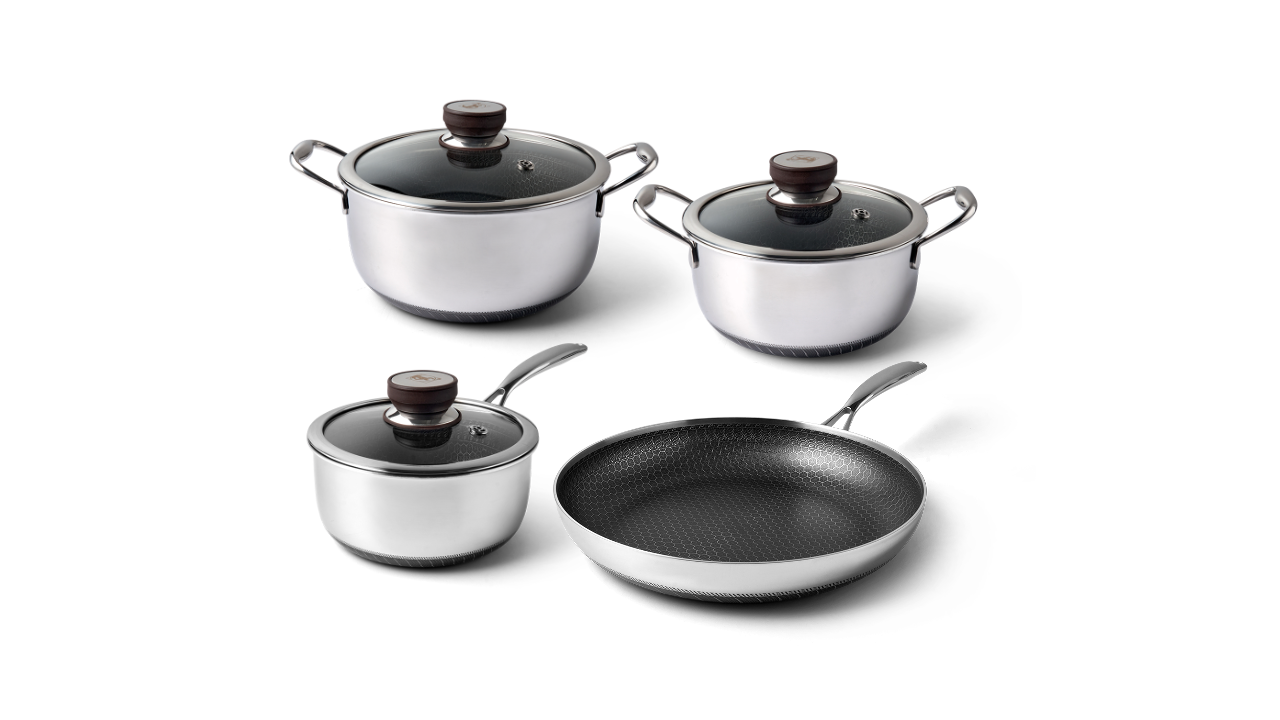 Non Stick Grydesæt Gryder Stegepande Fusion