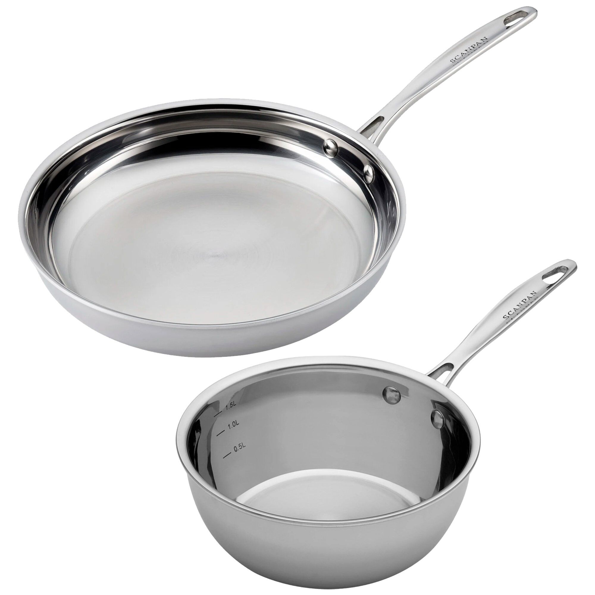 Scanpan Fusion Stegepande  Sauteuse Liter