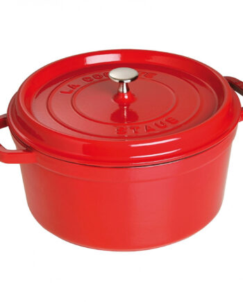 Staub Cocotte Støbejernsgryde Liter Kirsebærrød