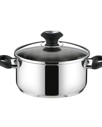 Gryde Med Låg Tescoma Presto Sort