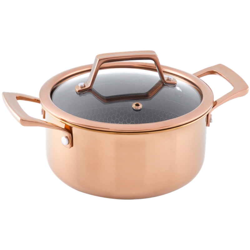 Santo Gryde Med Låg Hybridbelægning Rose Gold