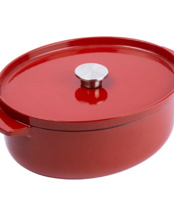 Kitchenaid Støbejernsgryde Oval Liter Empire Red