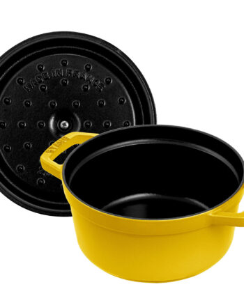 Staub Cocotte Rund Støbejernsgryde Citron