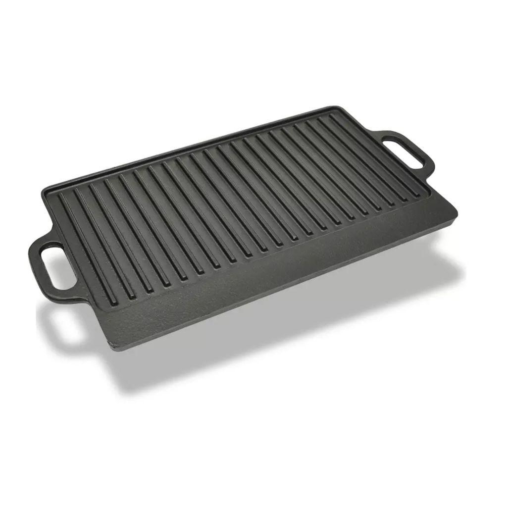 Vendbar Grillplade Støbejern